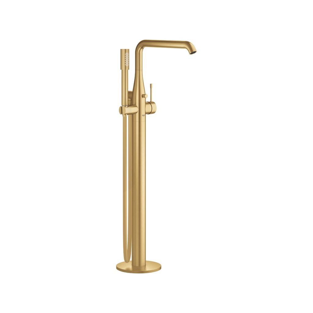 Grohe 23491GNA Essence Floor Standing Tub Filler Brushed Cool Sunrise 1