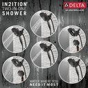 Delta T17264-BL-I Ashlyn Monitor(R) 17 Series Shower With In2Ition(R) Two-In-One Show