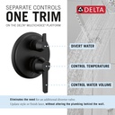 Delta T24871-BL 14S Integrated Diverter Trim 3 Setting