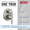 Delta T24871-SS-PR 14S Integrated Diverter Trim 3 Setting