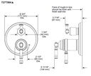 Delta T27T984-CZ-PR 17T Series Integrated Diverter Trim 6-S