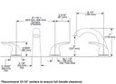 Delta T5722-SS Classic Roman Tub Trim 