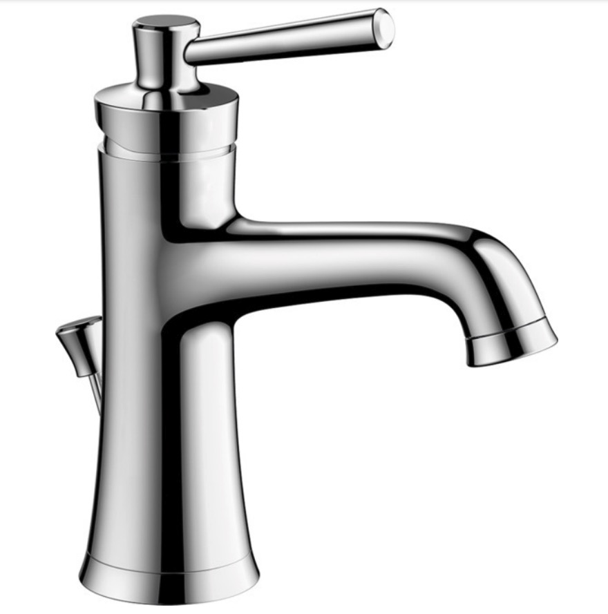 Hansgrohe 04773000 Single-Hole Faucet 100 With Pop-Up Drain 0.5 Gpm