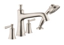 Hansgrohe 04777820 4-Hole Roman Tub Set Trim With 1.75 Gpm Handshower