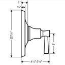 Hansgrohe 04779830 Pressure Balance Trim