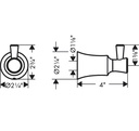 Hansgrohe 04788820 Hook