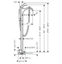 Hansgrohe 04818830 Freestanding Tub Filler Trim With 1.75 Gpm Handshower