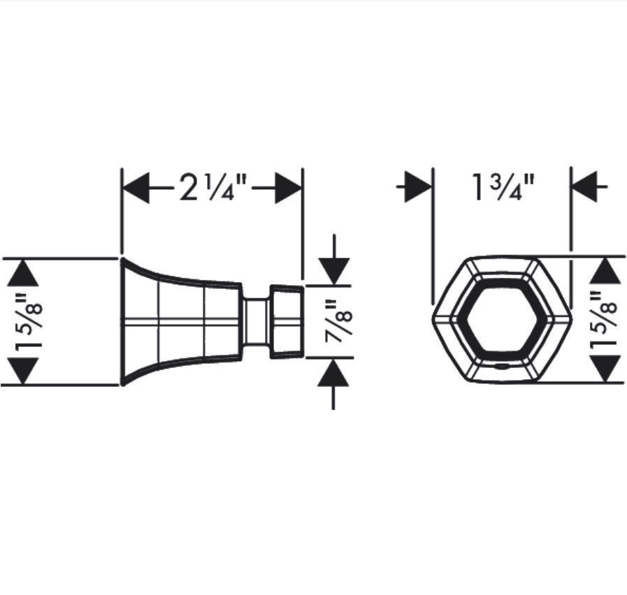 Hansgrohe 04838830 Hook