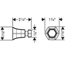 Hansgrohe 04838830 Hook