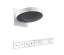 Hansgrohe 04864700 Showerhead 250 3-Jet 1.75 Gpm With Thermostatic Trim For 4