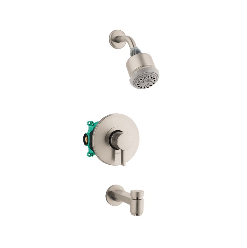 Hansgrohe 04906820 Pressure Balance Tub/Shower Set With Rough 2.5 Gpm