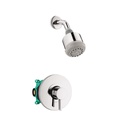 Hansgrohe 04907000 Pressure Balance Shower Set With Rough 2.5 Gpm