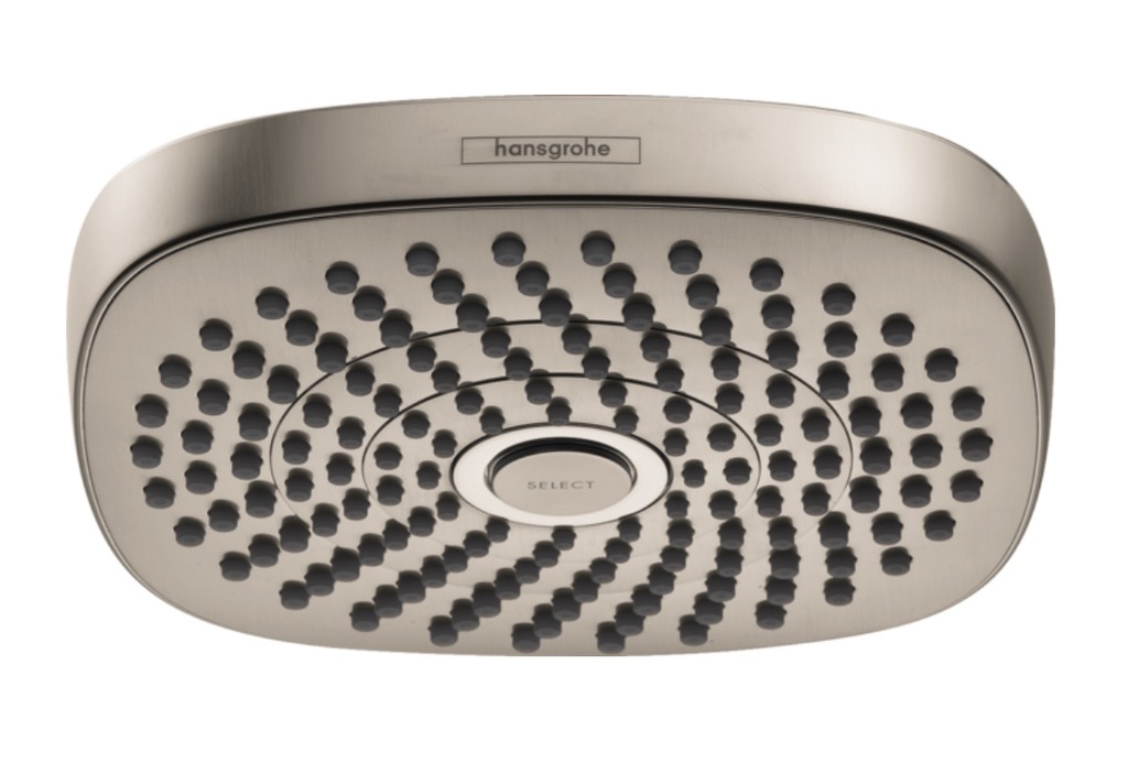 Hansgrohe 04925820 Showerhead 180 2-Jet 2.5 Gpm