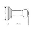 Hansgrohe 06099830 Robe Hook