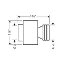 Hansgrohe 06510830 Vacuum Breaker
