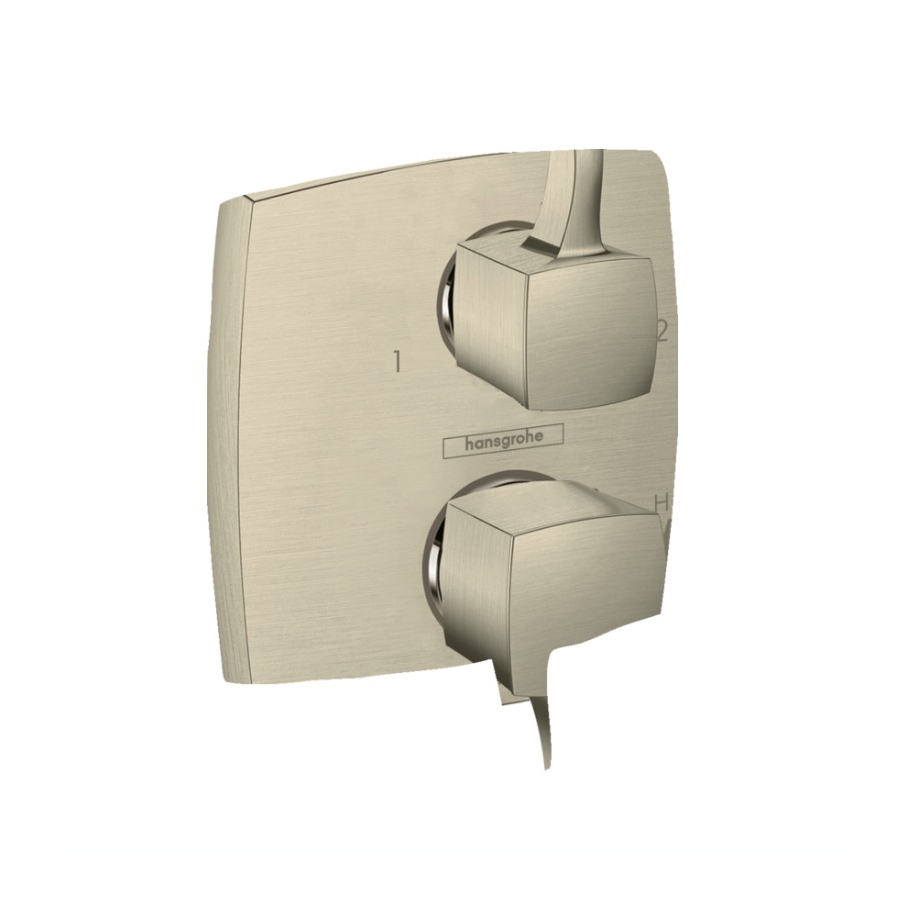 Hansgrohe 15865821 Pressure Balance Trim Classic Square With Diverter