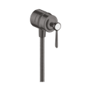 Hansgrohe 16883341 Wall Outlet With Check Valves And Volume Control Lever Hand
