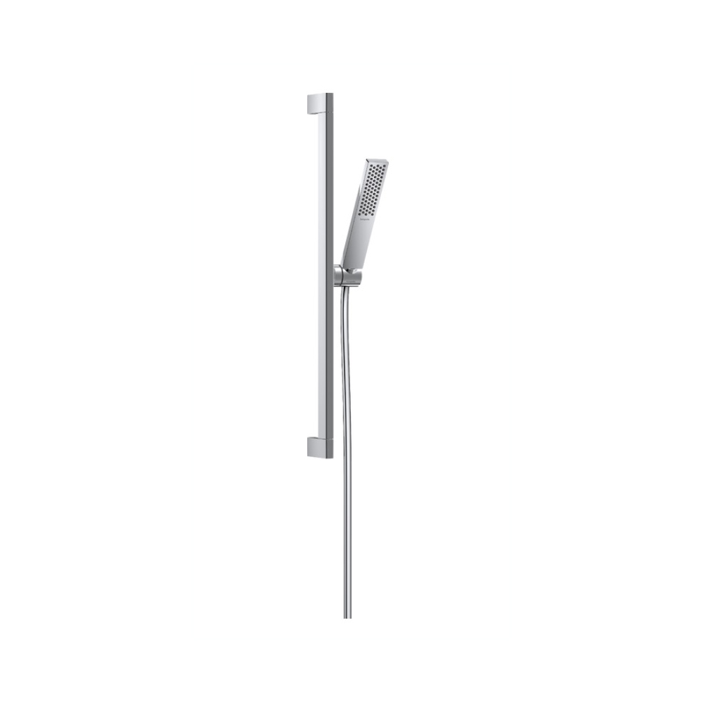 Hansgrohe 24371001 Wallbar Set 100 1-Jet 24" 1.75 Gpm