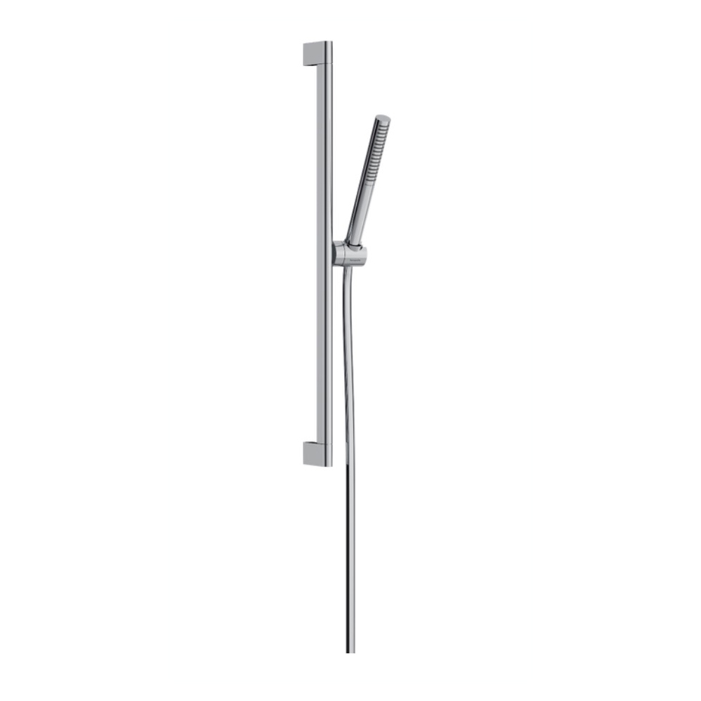 Hansgrohe 24372001 Wallbar Set 100 1-Jet 24" 2.5 Gpm