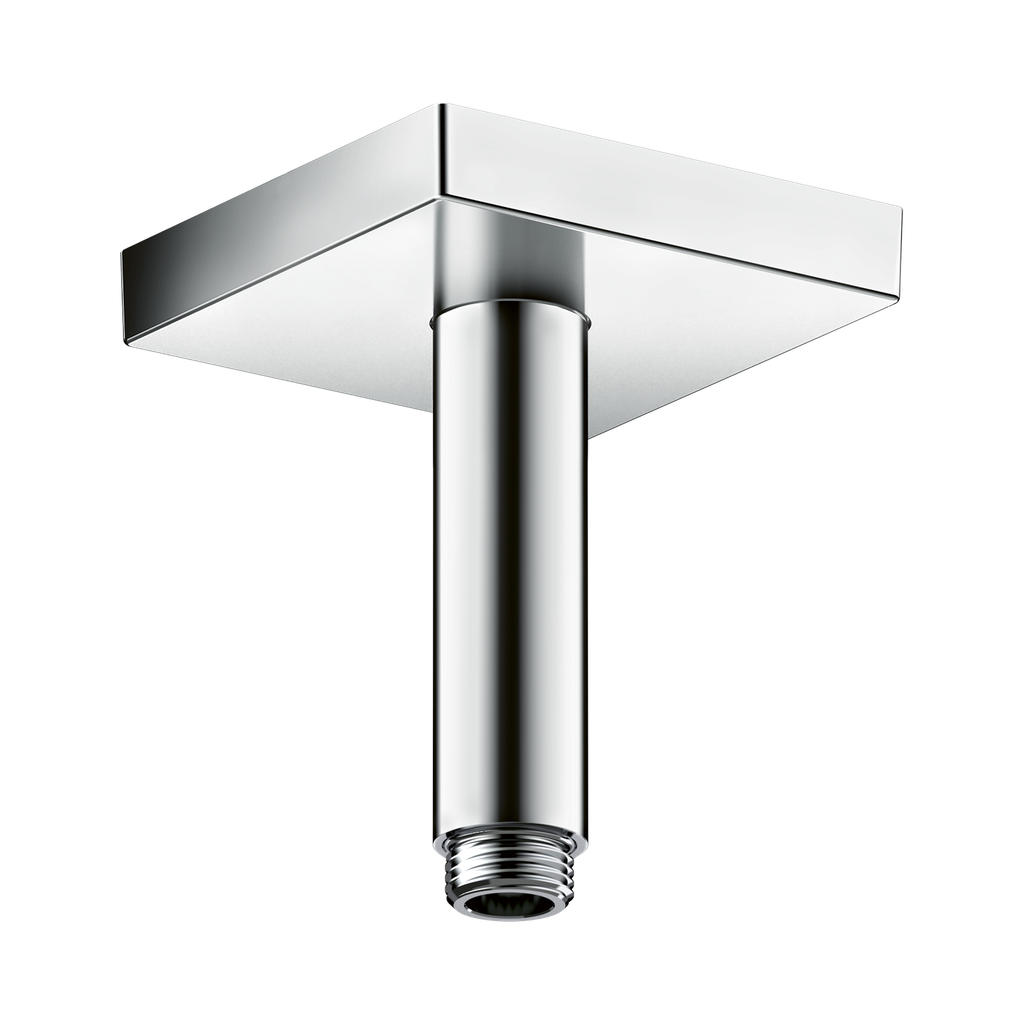 Hansgrohe 26437001 Extension Pipe For Ceiling Mount Square 4"