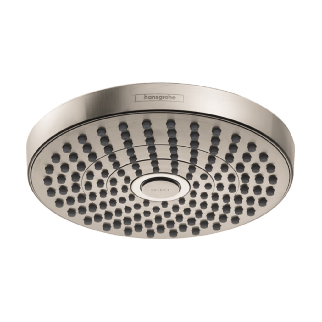 Hansgrohe 26549821 Showerhead 180 2-Jet 1.5 Gpm