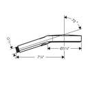 Hansgrohe 26864821 Handshower 130 3-Jet 2.5 Gpm