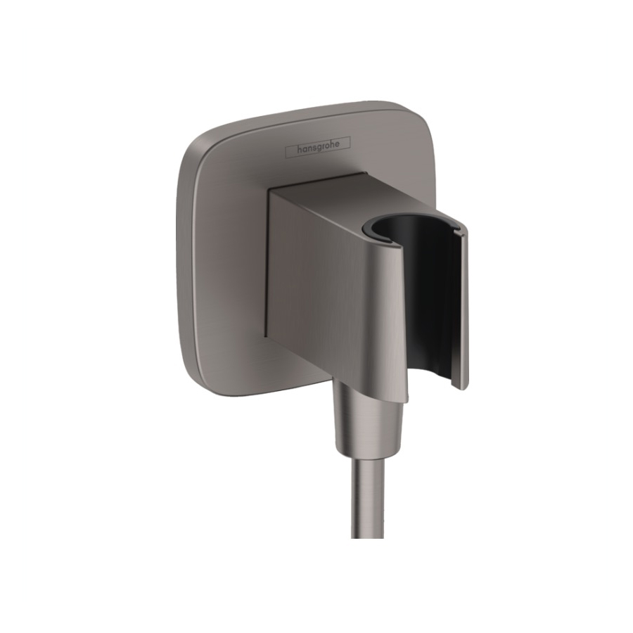 Hansgrohe 26887341 Wall Outlet With Handshower Holder