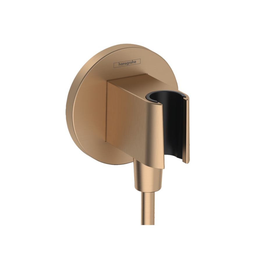 Hansgrohe 26888141 Wall Outlet With Handshower Holder