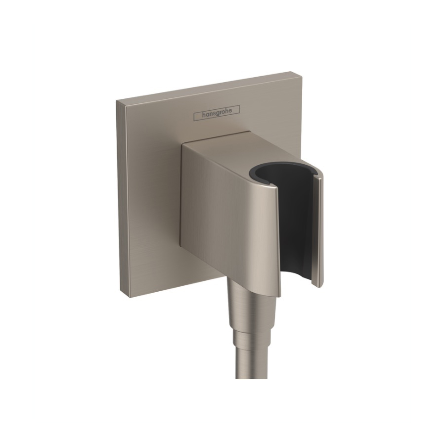 Hansgrohe 26889821 Wall Outlet With Handshower Holder