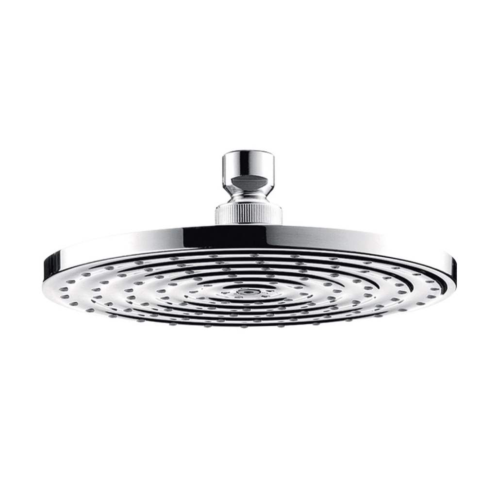 Hansgrohe 26922001 Showerhead 180 1-Jet Rain 2.5 Gpm