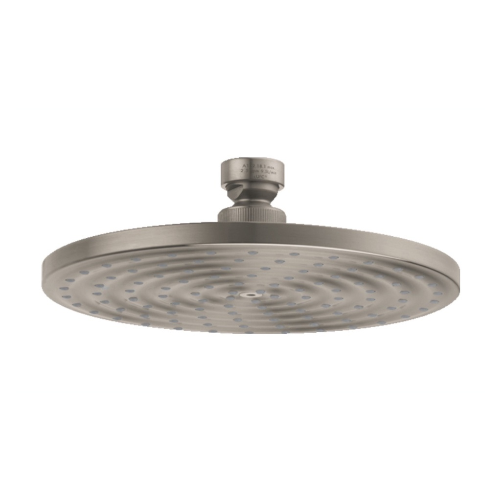 Hansgrohe 26923821 Showerhead 180 1-Jet Rain 1.75 Gpm