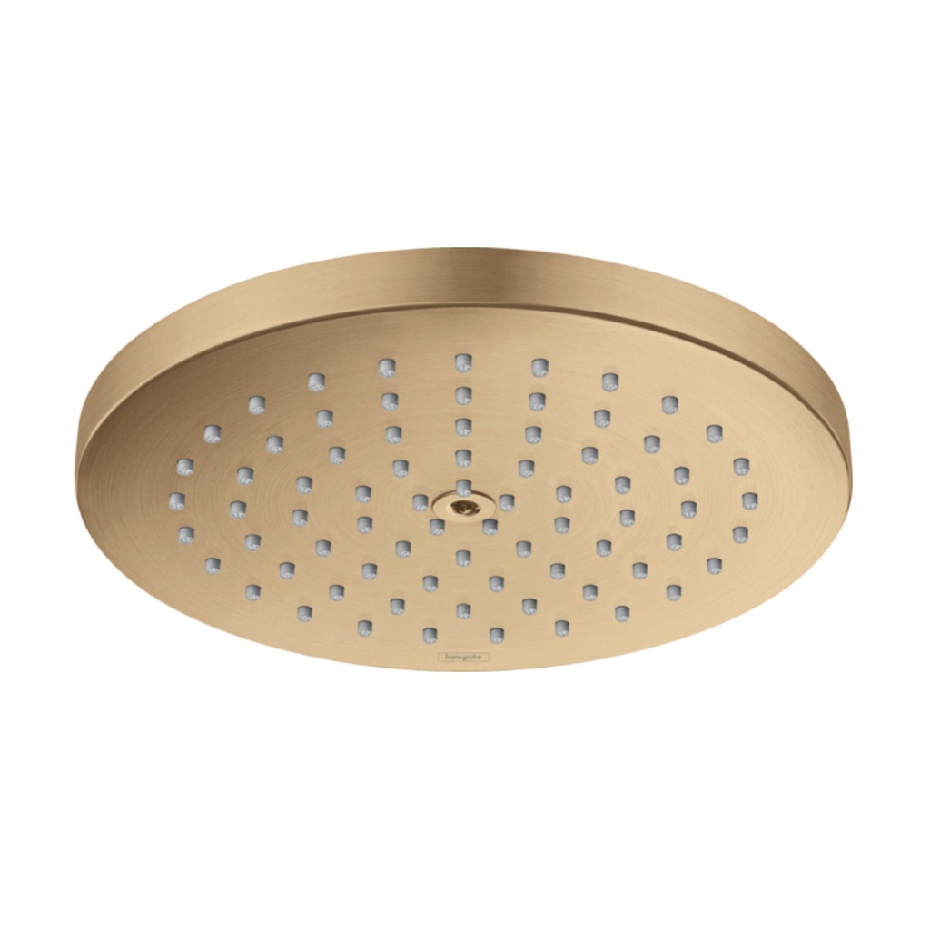 Hansgrohe 26928141 Showerhead 180 1-Jet Powderrain 2.5 Gpm