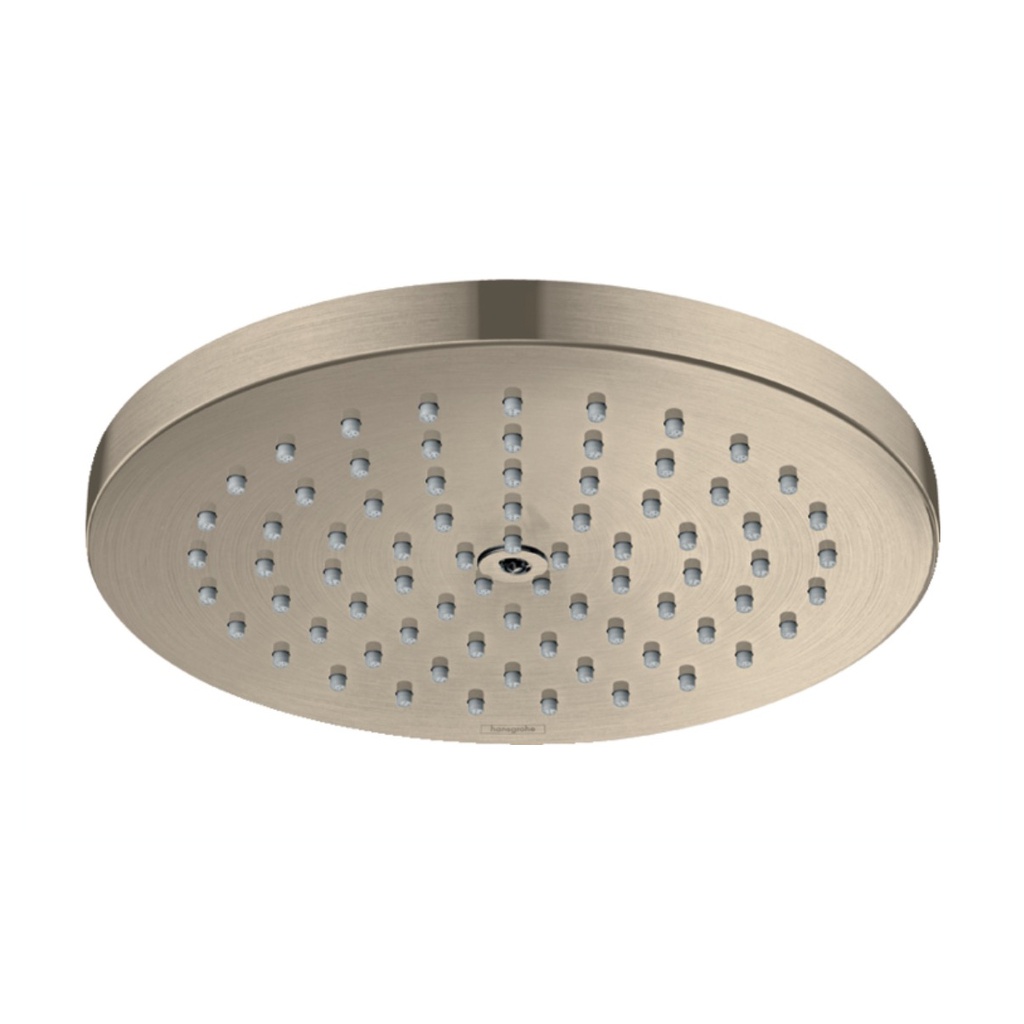 Hansgrohe 26928821 Showerhead 180 1-Jet Powderrain 2.5 Gpm