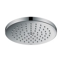 Hansgrohe 26929001 Showerhead 180 1-Jet Powderrain 1.5 Gpm