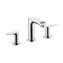Hansgrohe 31124001 Widespread Faucet 100 With Pop-Up Drain 0.5 Gpm