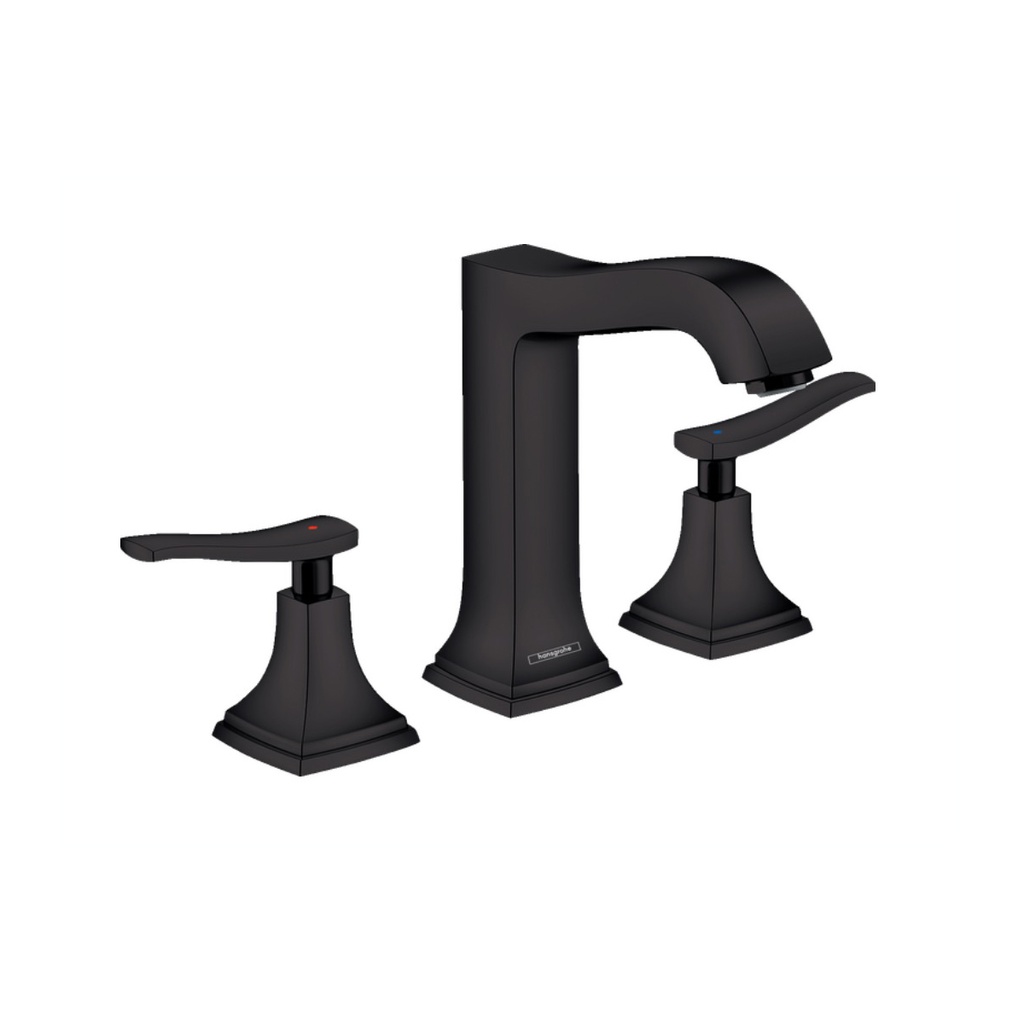 Hansgrohe 31331671 Widespread Faucet 160 With Lever Handles And Pop-Up Drain 1