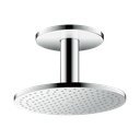 Hansgrohe 35297001 Showerhead 250 2-Jet Ceiling Connection 2.5 Gpm