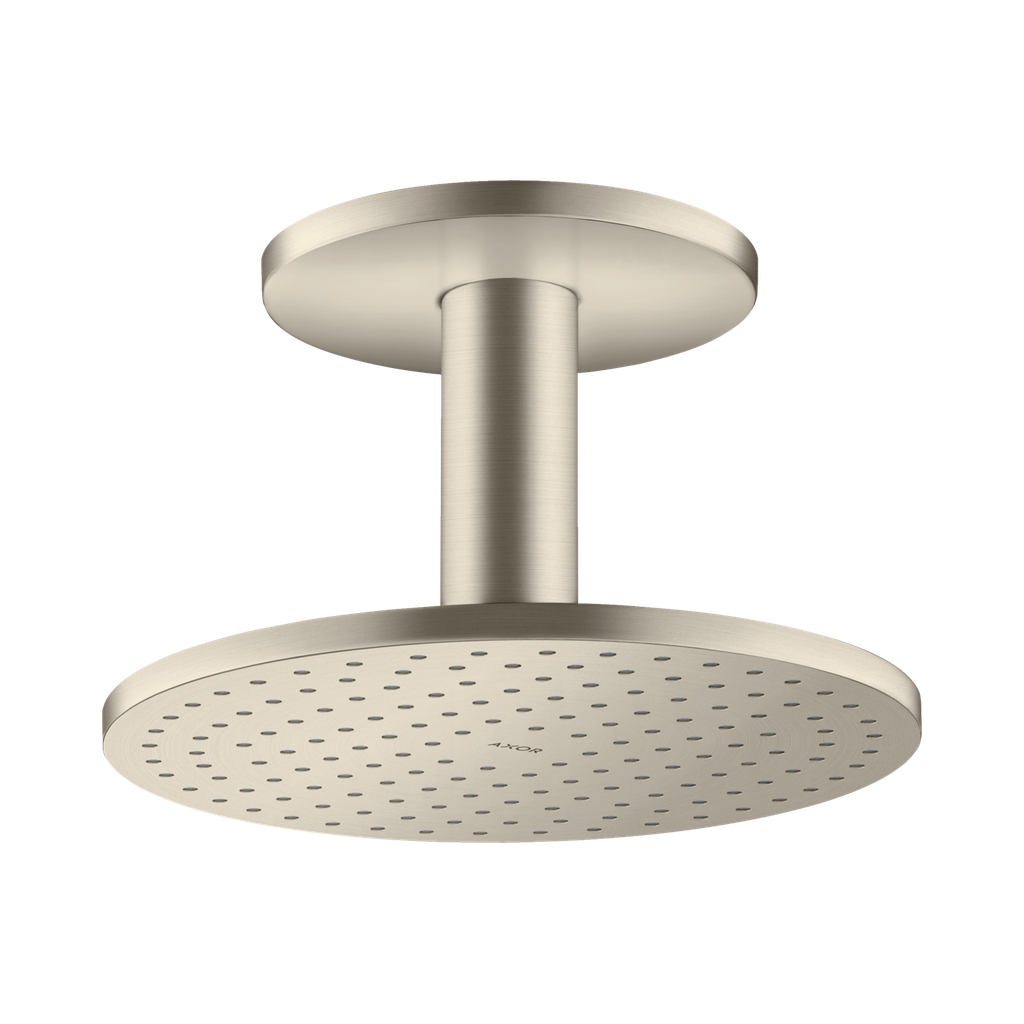Hansgrohe 35297821 Showerhead 250 2-Jet Ceiling Connection 2.5 Gpm