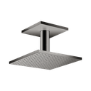 Hansgrohe 35312331 Showerhead 250 Square 2-Jet Ceiling Connection 2.5 Gpm