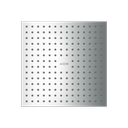 Hansgrohe 35313001 Showerhead 250 Square 2-Jet 2.5 Gpm