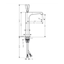 Hansgrohe 36104671 Single-Hole Faucet 250 1.2 Gpm