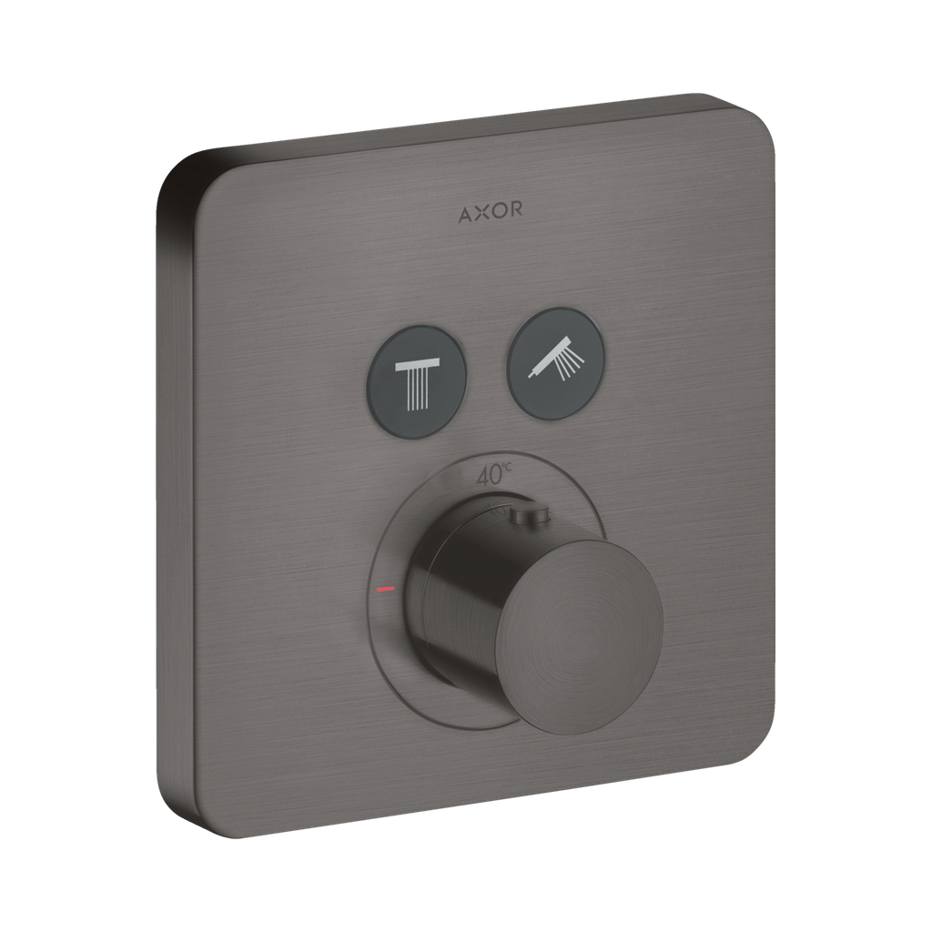 Hansgrohe 36707341 Thermostatic Trim Softcube For 2 Functions