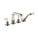 Hansgrohe 39462821 4-Hole Roman Tub Set Trim With Lever Handles And 1.75 Gpm Ha