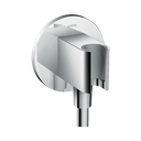 Hansgrohe 36733001 Wall Outlet With Handshower Holder Round