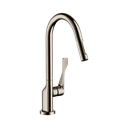 Hansgrohe 39835831  AXOR Citterio Higharc Kitchen Faucet 2-Spray Pull-Down 1.75 Gpm Polished Nickel
