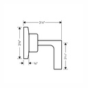Hansgrohe 39961821 Axor Citterio Volume Control Lever,Trim