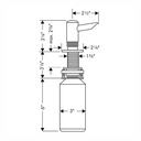 Hansgrohe 40418000 Kitchen Soap/Lotion Dispenser