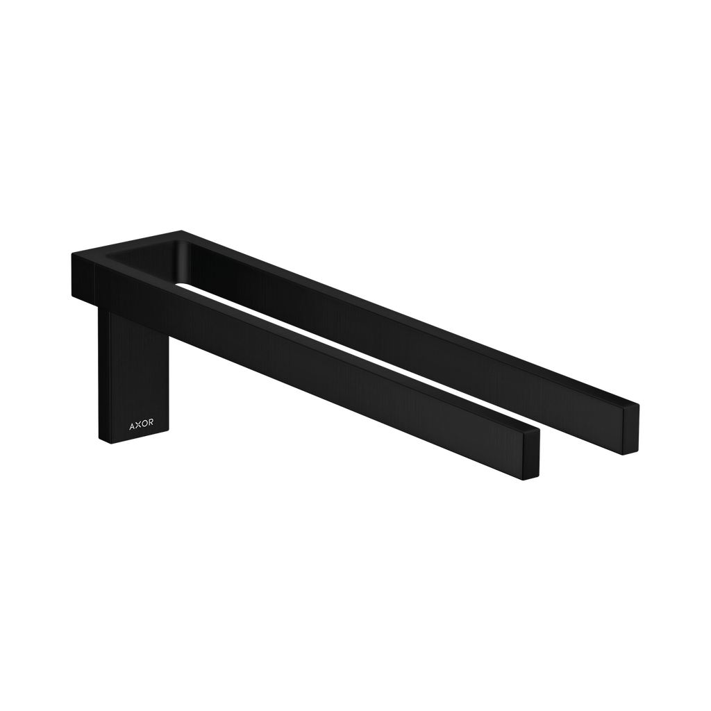 Hansgrohe 42622670 Rectangular Towel Holder Twin-Handle