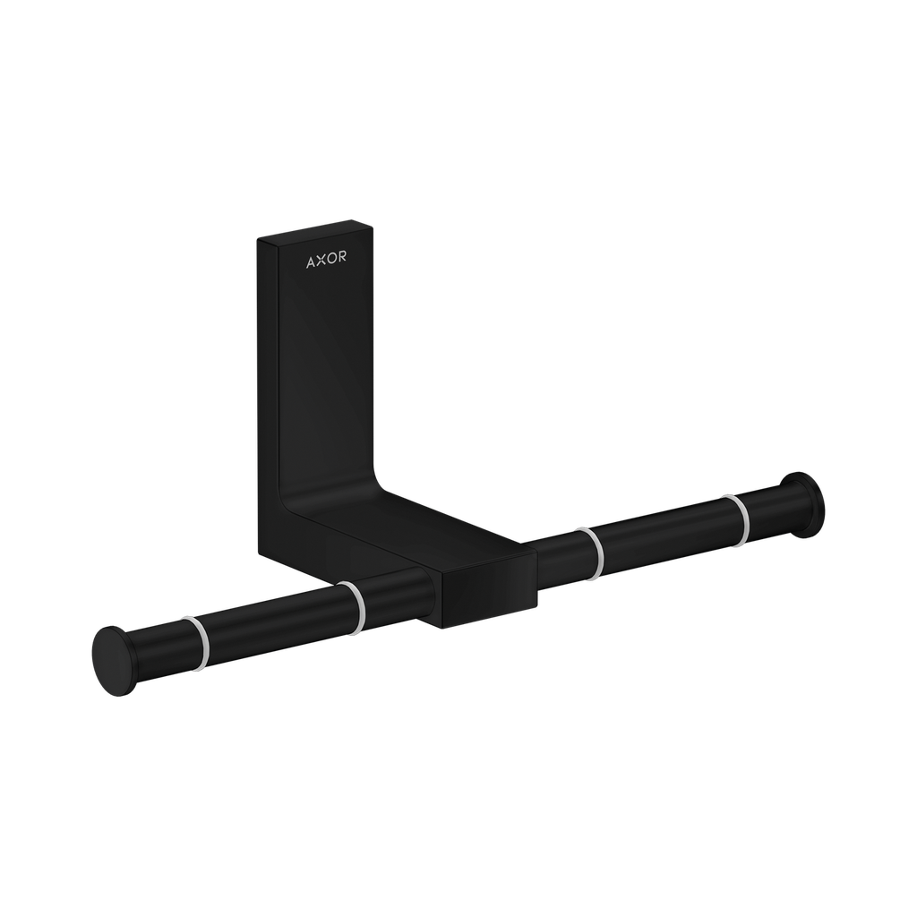 Hansgrohe 42657670 Rectangular Toilet Paper Holder Double