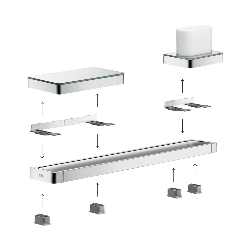 Hansgrohe 42870670 Softsquare Adapter Set